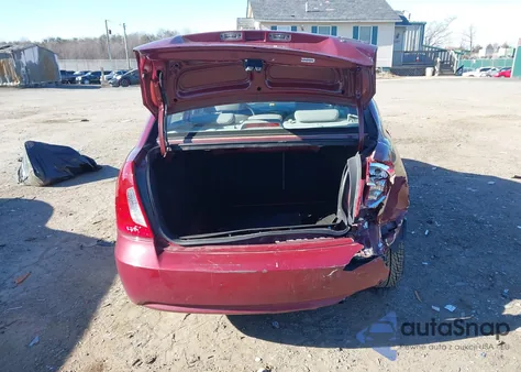 2009 Hyundai Accent Gls from USA, damaged, VIN KMHCN46C59U332153